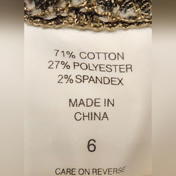 New York & Company Camo Pants, Stretch Skinny Jeans, Size 6 - Picture 6 of 7